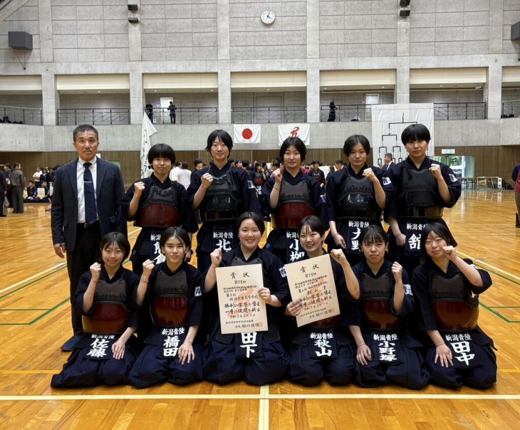 剣道部女子 北信越大会出場決定！（県総体結果③）