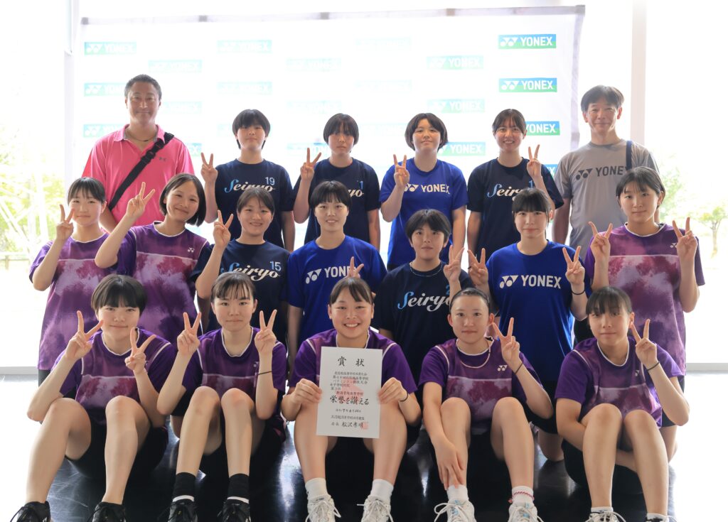 女子バドミントン部 3年ぶり４強！全国私学選抜大会出場決定！！（北信越大会結果①）