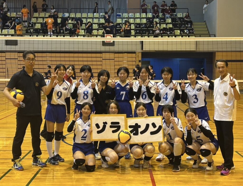 女子バレーボール部が全国私学大会・新潟県予選会に出場しました。