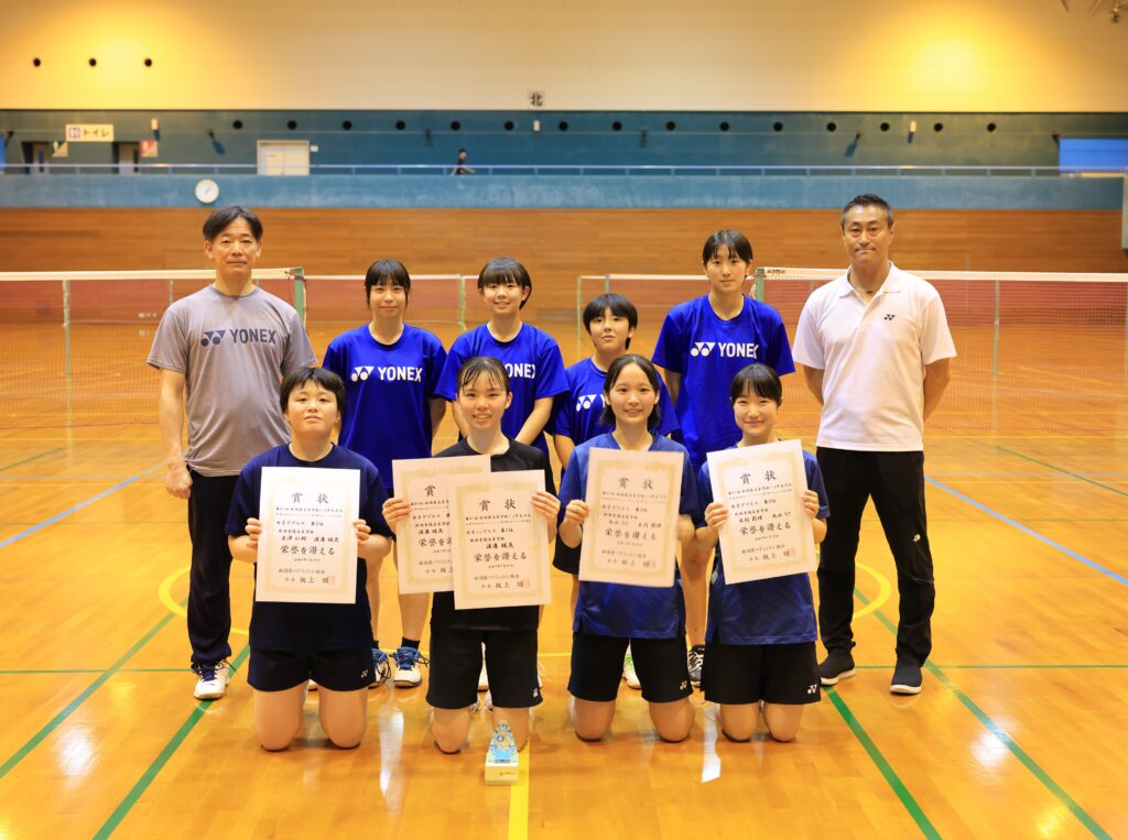 県高校1・2年生大会兼全日本ジュニア選手権大会 女子シングルス・ジュニアの部で渡邊暖花が全国大会へ出場決定！