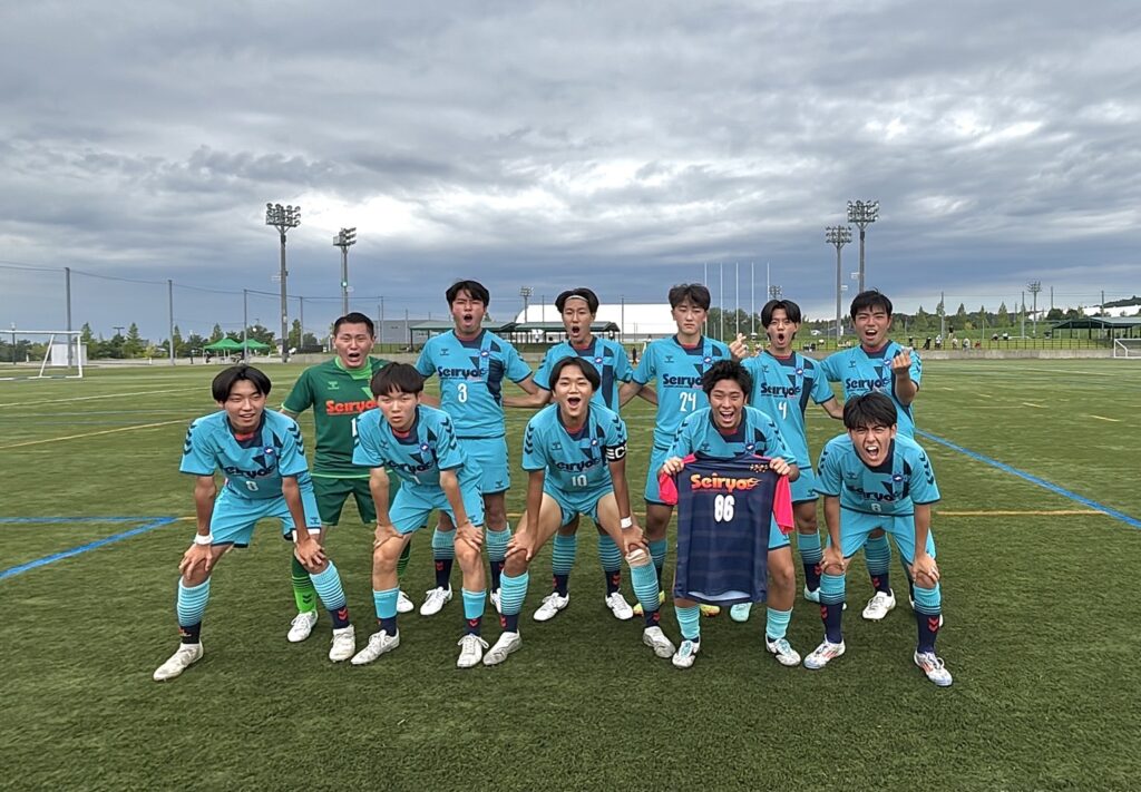 全国高等学校サッカー選手権大会新潟県大会２回戦突破（サッカー部）