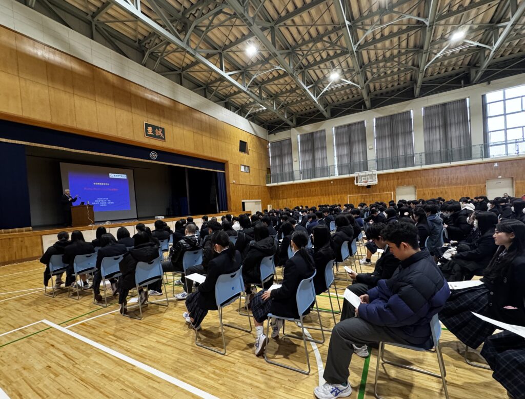【１学年】アントレプレナーシップ講演会をおこないました。