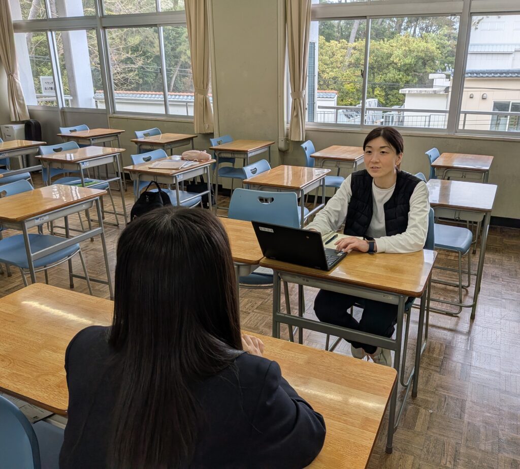 進路相談週間が始まってます。