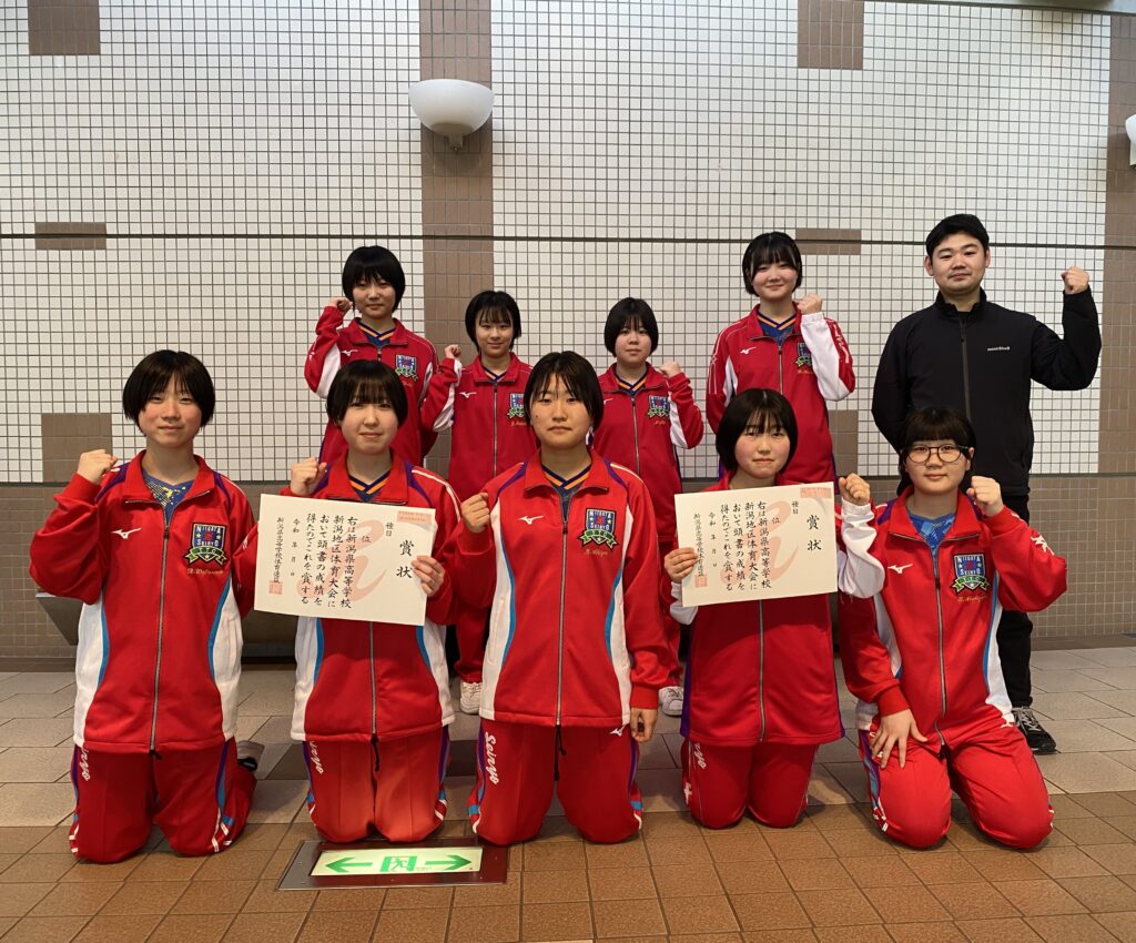 【女子卓球部】春季地区大会結果