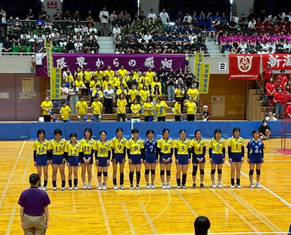 【女子バレーボール部】県総体結果（準優勝！北信越大会出場決定！）