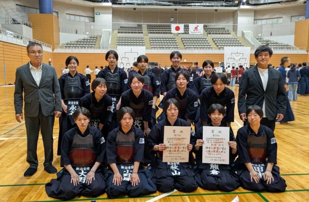 【剣道部】県総体結果（女子個人でインターハイ出場！男子団体・女子団体で北信越大会出場決定！）
