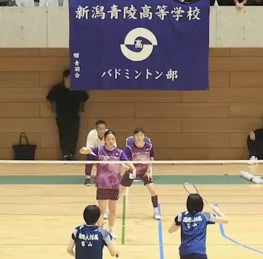 【女子バドミントン部】北信越大会結果（学校対抗 ベスト８）