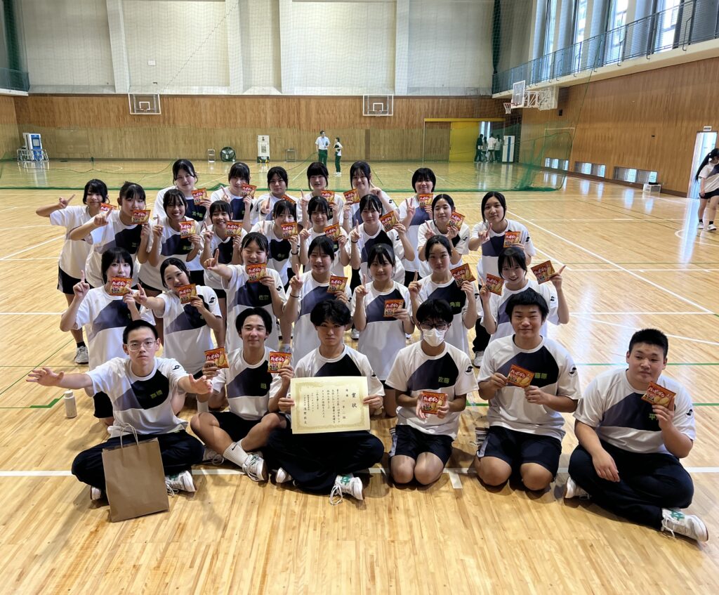 １学年で球技大会をおこないました。